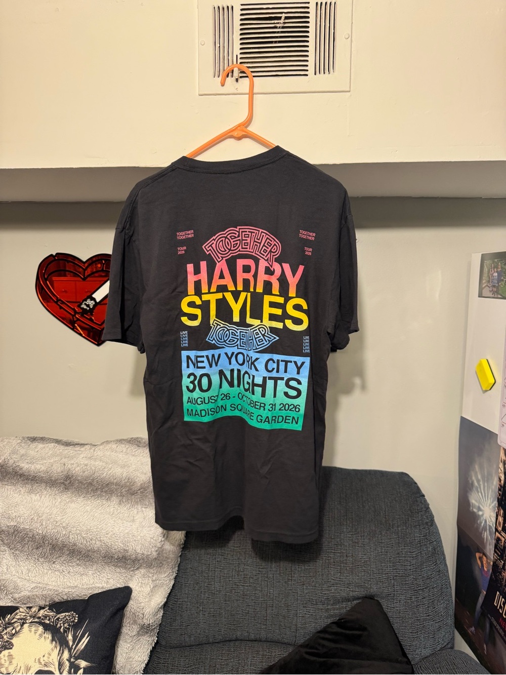 Harry Styles MSG exclusive New York shirt